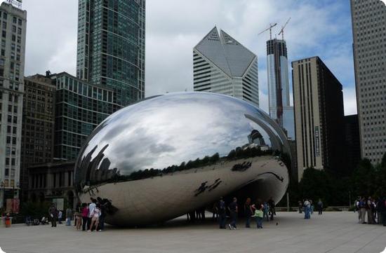 Chicago Millennium Park - Cloud Gate "The Bean" 