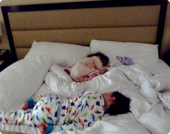 Both Kids Finally Asleep