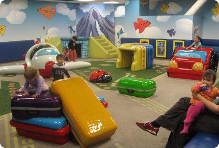 Kids Play Area in Seattle International Airport (SEATAC)