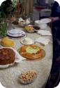 Typical Roman desserts served as part of a "Home Food" meal