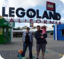 Very pregnant at LEGOLAND