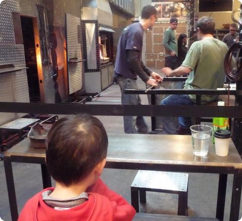 Seattle Glassblowing Studio's Hotshop