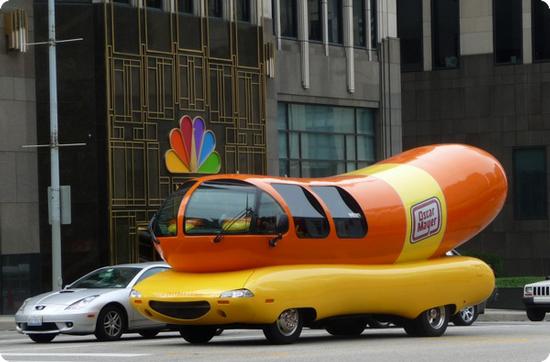 Oscar Mayer Wienermobile in Chicago