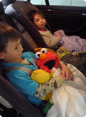 D & E are road trip ready!