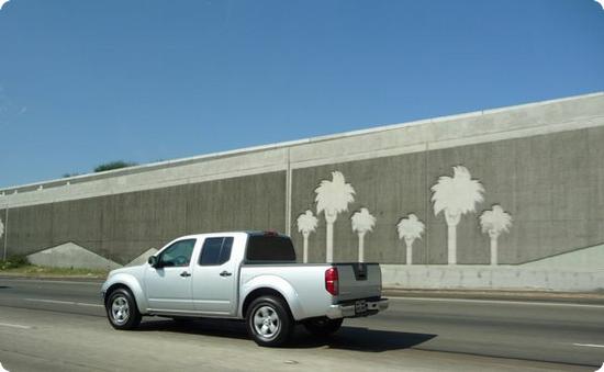 Driving in Los Angeles, CA