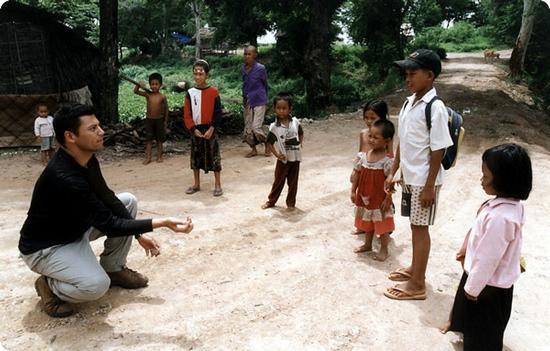 Juggling for kids in Phnom Penh Cambodia