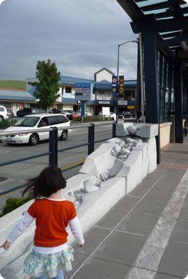 Station art at Othello Link Light Rail Station