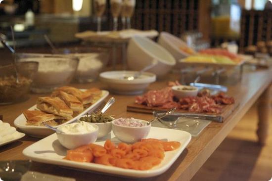 Continental Breakfast Buffet at the Avia Napa