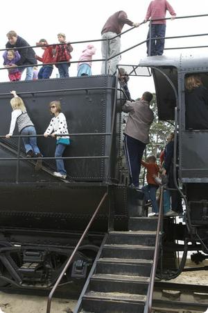 Train Engine at Dennis the Menace Playground