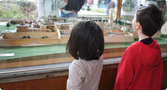 Model of Topkapi Palace in Istanbul