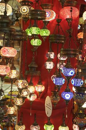 Lighting in Istanbul's Grand Bazaar