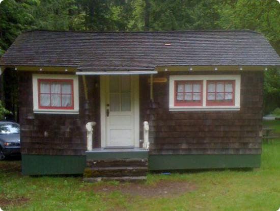 Our Cabin at OPI - It has been well used, but it's heated and has a bathroom