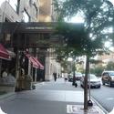 Entrance to Loews Regency Hotel in New York