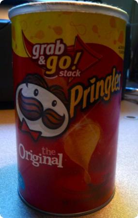 Travel Sized Pringles Can