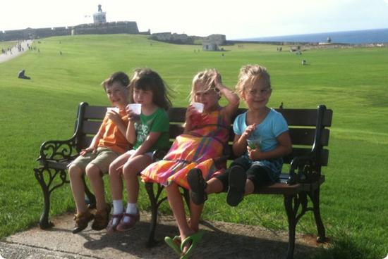 Piraguas at Castillo San Felipe del Morro, San Juan