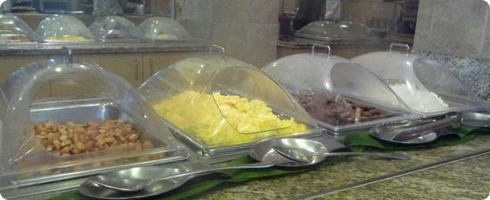 Embassy Suites Waikiki Beach Walk breakfast buffet