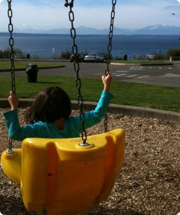 Carkeek Park playground in Seattle, WA