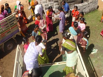 Distributing Bricks to Build Homes in India