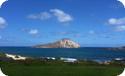 View from Sea Life Park on Oahu