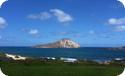 View from Sea Life Park on Oahu