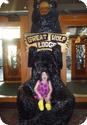 Darya asks for a posed shot at the Great Wolf Lodge in Grand Mound, WA