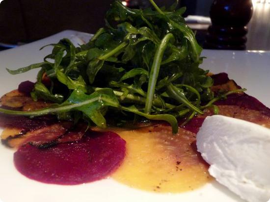 Beet Salad at Sidecut Restaurant in the Four Seasons Resort, Whistler