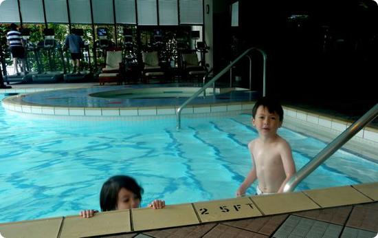 Indoor/Outdoor Pool at the Four Seasons Vancouver