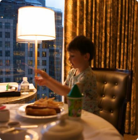 Dining in - Kids Room Service at the Four Seasons Vancouver