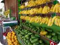 Miles of fresh fruit in Honolulu Chinatown