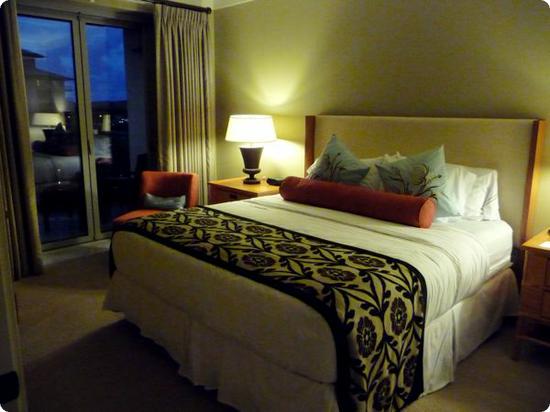 Master Bedroom at the Honua Kai Resort in Kaanapali Beach, Maui