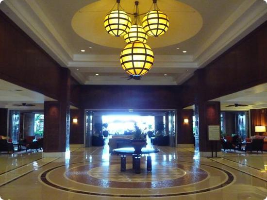 Lobby at the Honua Kai Resort in Kaanapali Beach