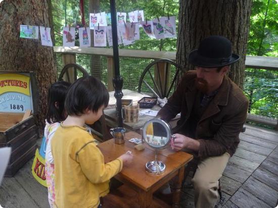 Everest gets a "tattoo" at the Capilano Suspension Bridge