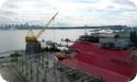 View of Vancouver from the Pinnacle Hotel at the Pier in North Vancouver