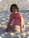 This is a girl who really needs to feel the sand between her toes
