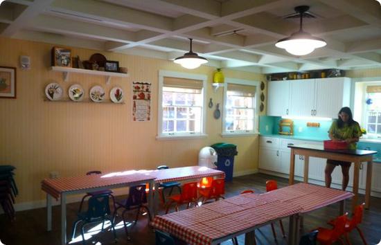 Auntie's kitchen is the place for snacks (included) and messy crafts