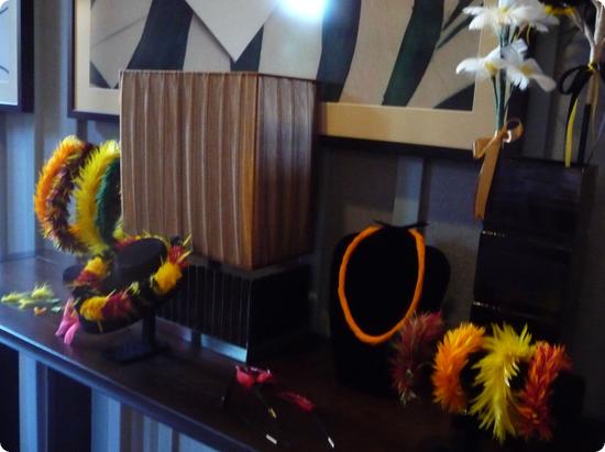 Display for a craft class at Aulani Resort on Oahu