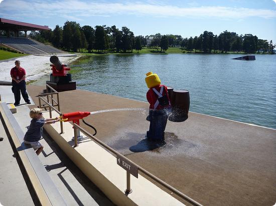 Watercannons at LEGOLAND Florida