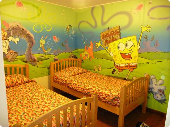 Two bedroom suite at the Nickelodeon Suites Resort in Orlando Florida