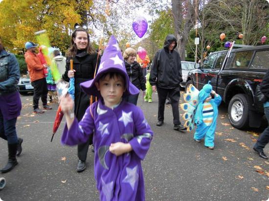 Neighborhood parade