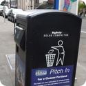 Solar Trash Compactor in Portland