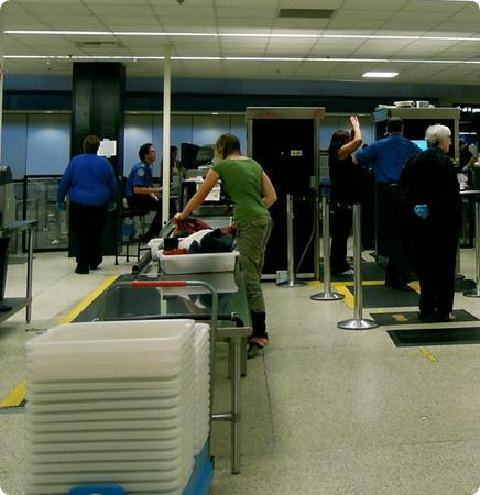 SEATAC Security Checkpoint