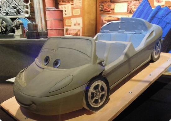 Radiator Springs Racers Ride Car Model