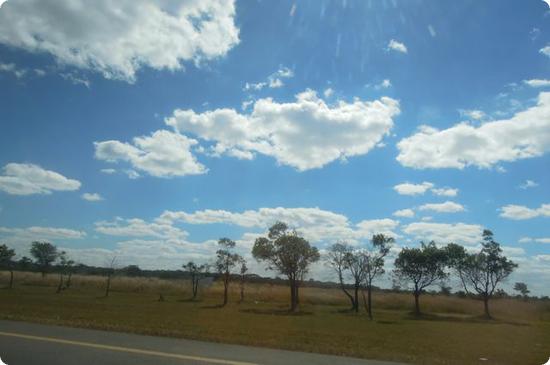 Roadside - headed into Lusaka