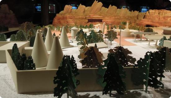 Cars Land Model