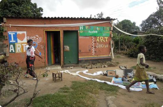 Happy Face Kids Art School in Lusaka's Garden District