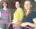 Spoiler alert - the libraries are real, and by the end of this day we cut a red ribbon
