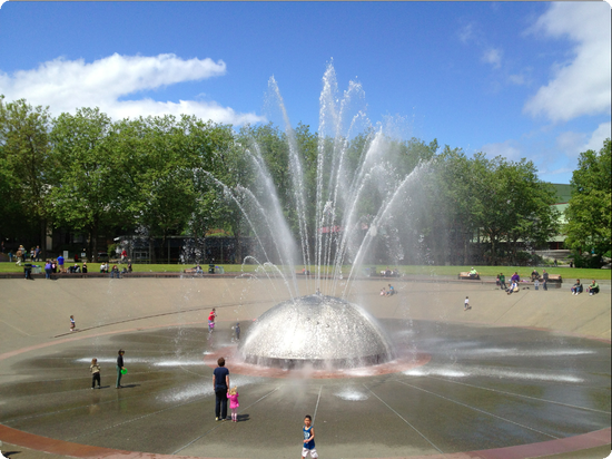 International Fountain at Seattle Center