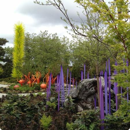 Chihuly Garden in Seattle Center