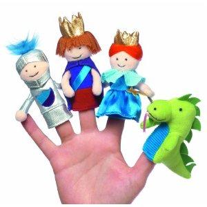 Narrate your own drama with these cute finger puppets