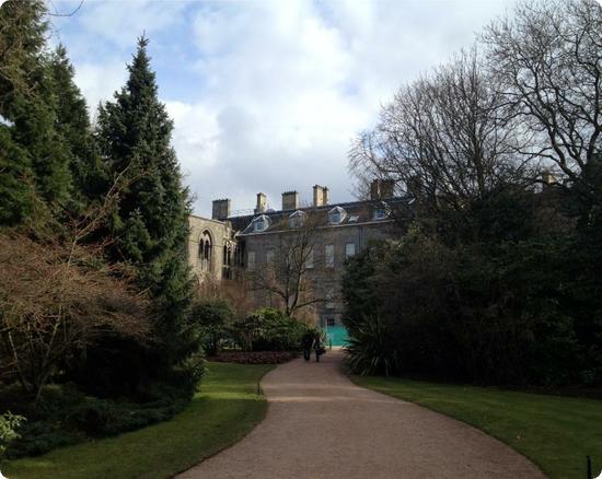 Holyrood Palace in Edinburgh, Scotland